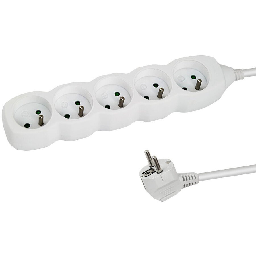 Prelungitor ELK207W 5 Prize 1.5m Alb