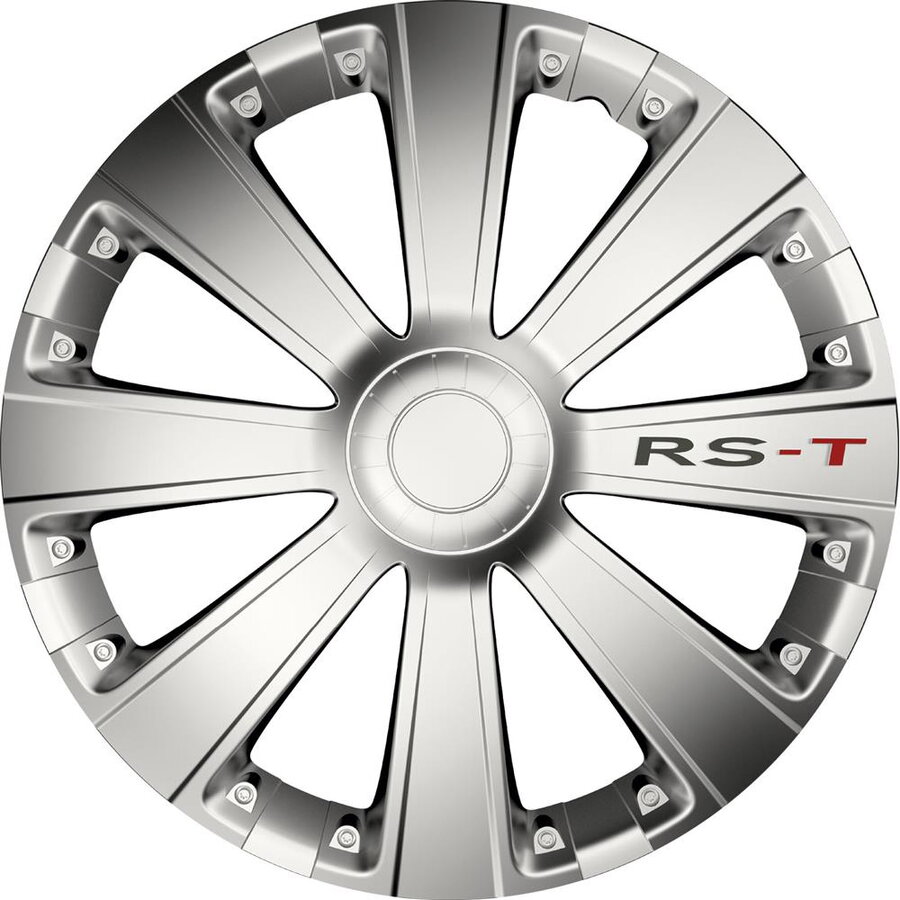 Set 4 Capace Roti RST RB534115 pentru Jante R15 Argintiu