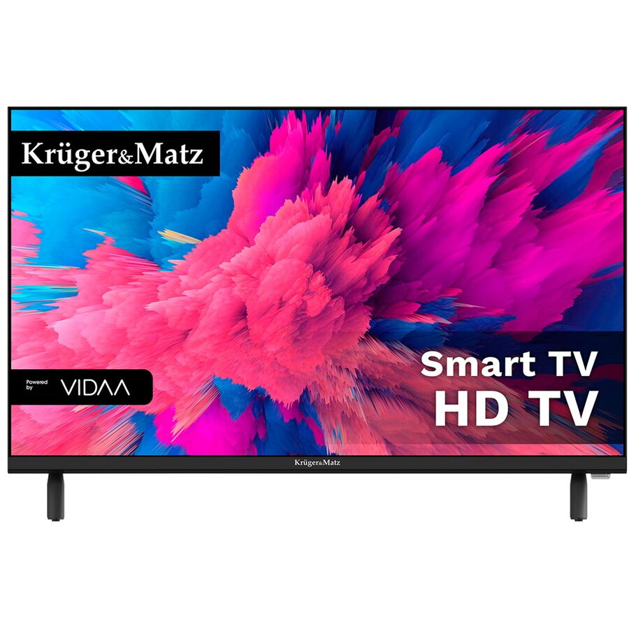 Televizor KM0224-V3 24Inch HD Smart Wi-Fi DLED Black