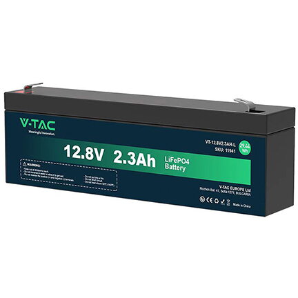 Acumulator Extern Lithium 12.8V 2.3Ah 178x35x60mm Negru