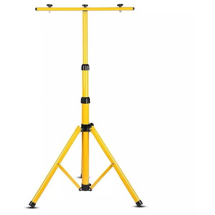 Trepied pentru 2 Reflectoare LED Reglabil Galben