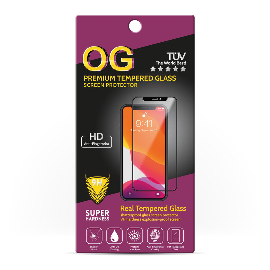 Sticla Securizata OG Motorola Moto G04/G24/G24 Power Negru