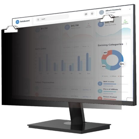 Filtru de Confidentialitate PS23W9AM 23inch 16:9 Atasare Magnetica Negru