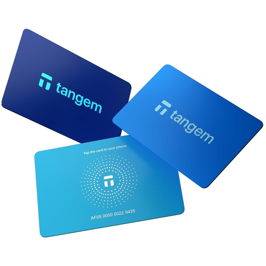 Portofel electronic Tangem 3 Card Set, pentru monede virtuale, NFT si altele, Stealth - imagine 2