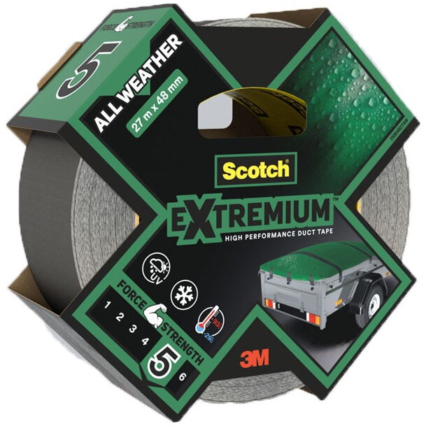 Banda Adeziva de Inalta Performanta Scotch Extremium 48MMx27M Gri