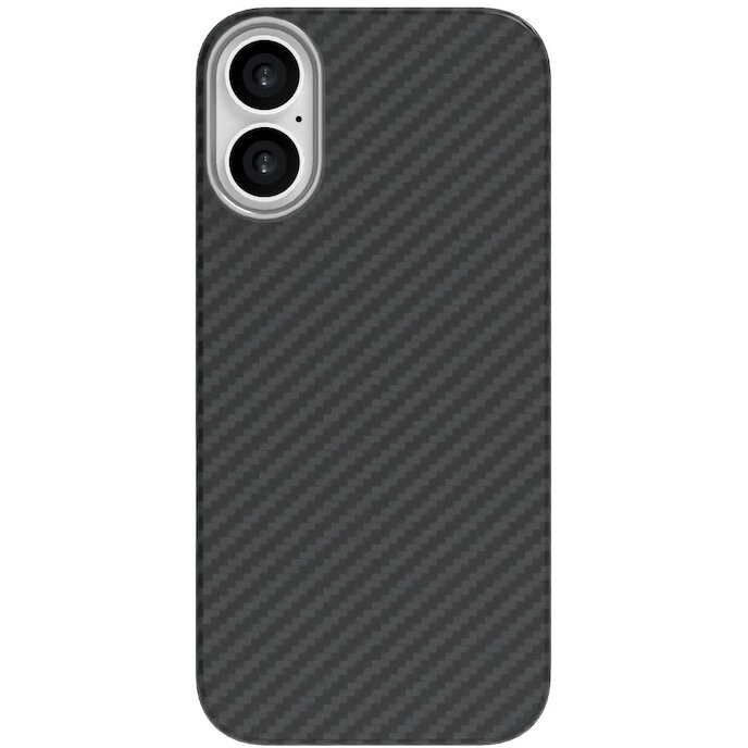 Husa Lemontti Slim Aramid/Kevlar Magsafe 1500D iPhone 17 Negru