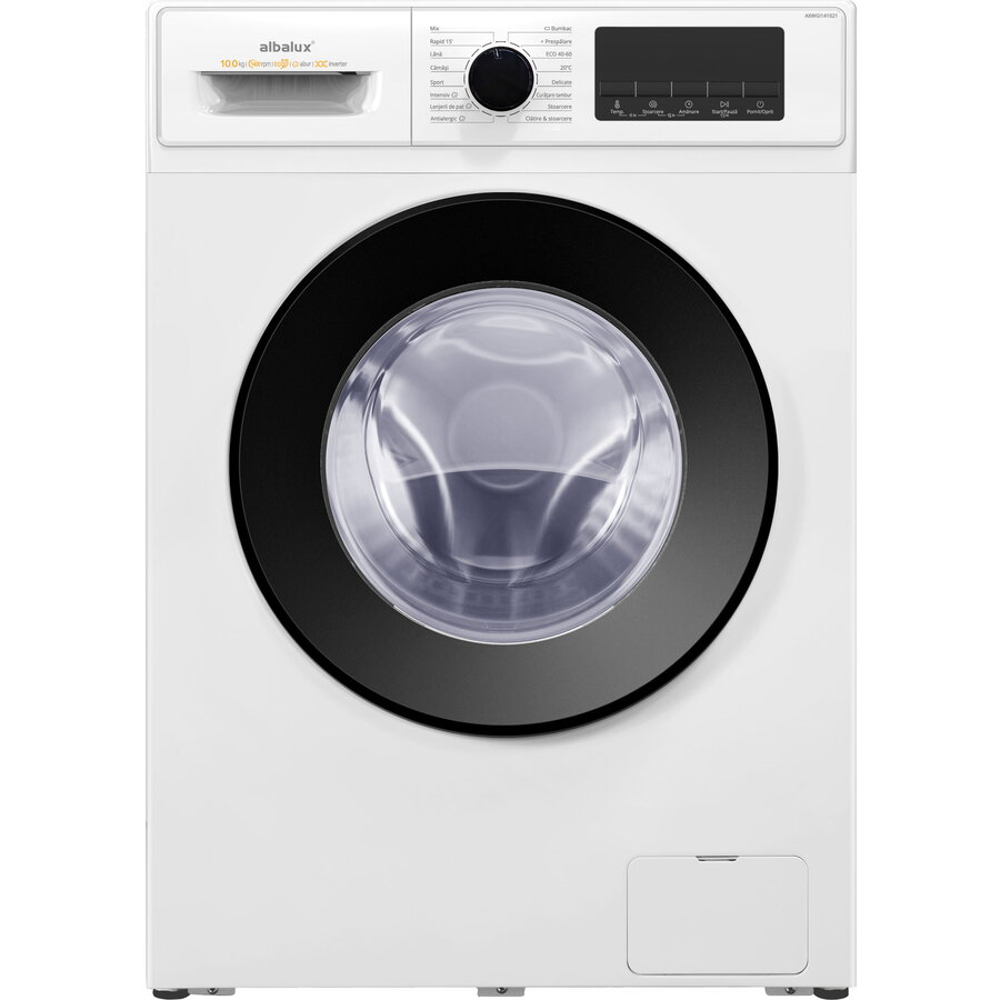 Masina de Spalat Rufe Frontala AXWGI141021 10KG 1400RPM 16 Programe Motor Inverter Clasa A alb