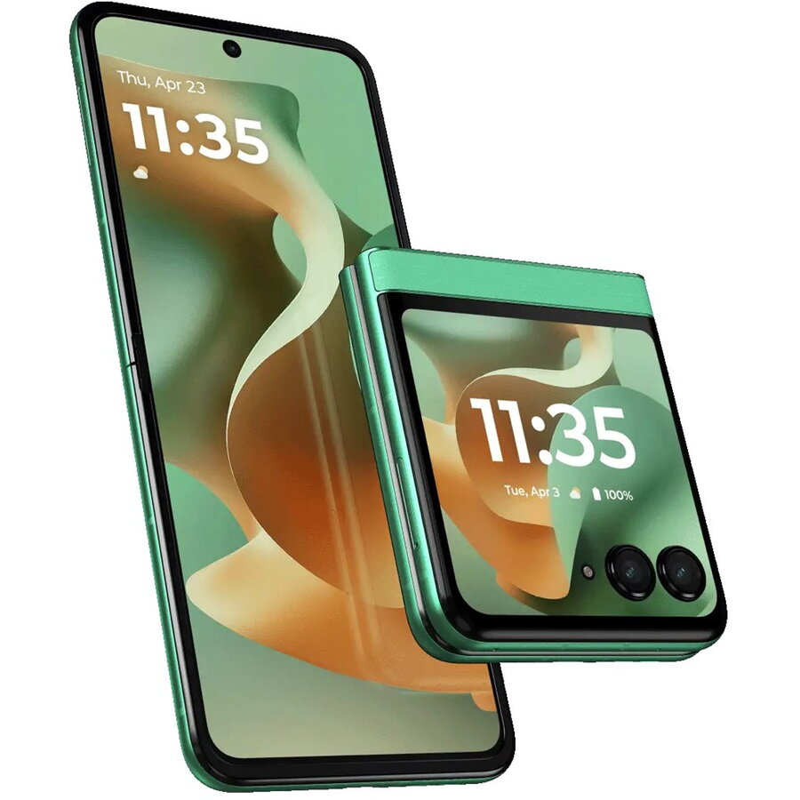 Telefon Mobil Razr 60 17.5Cm 6.9Inch Dual SIM Android 15 5G USB Type-C 8GB RAM 256GB 4500mAh Verde