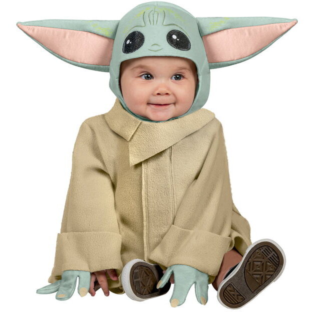 Costum de Carnaval Baby Yoda 3 Ani+