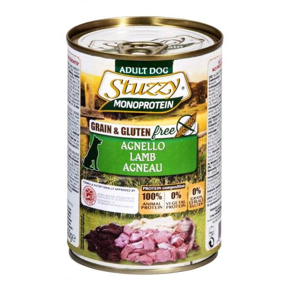 Hrana Umeda pentru Câini Stuzzy Monoprotein Miel 400g