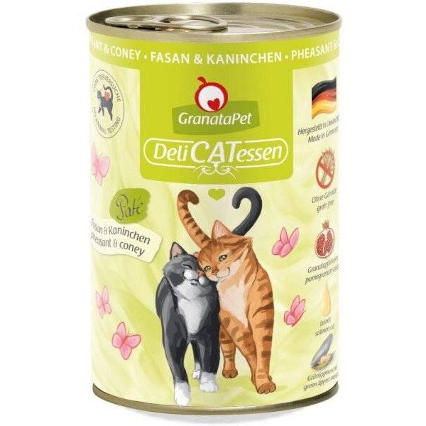 Hrana Umeda pentru Pisici GranataPet DeliCatessen Fazan și Iepure 400g