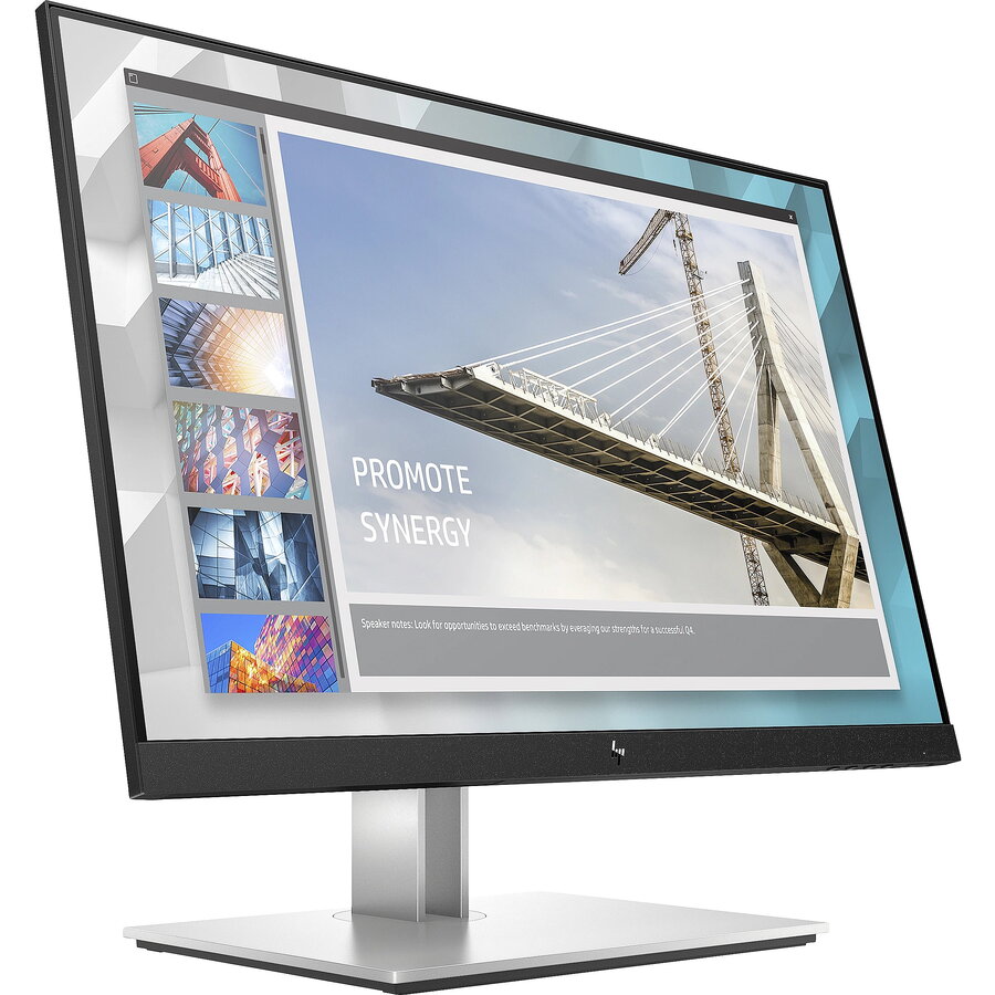 Monitor Refurbished  E24i, 24 Inch LED IPS, 1920 x 1200, VGA, DVI, DisplayPort, USB