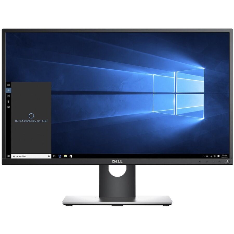 Monitor Refurbished  P2417H, 24 Inch Full HD LED IPS, VGA, DisplayPort, HDMI, USB