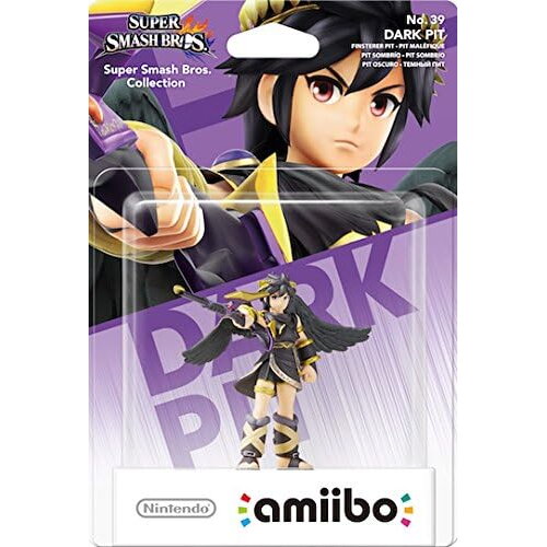Figurina Nintendo of Europe SE Amiibo Dark Pit No.39 (Super Smash)