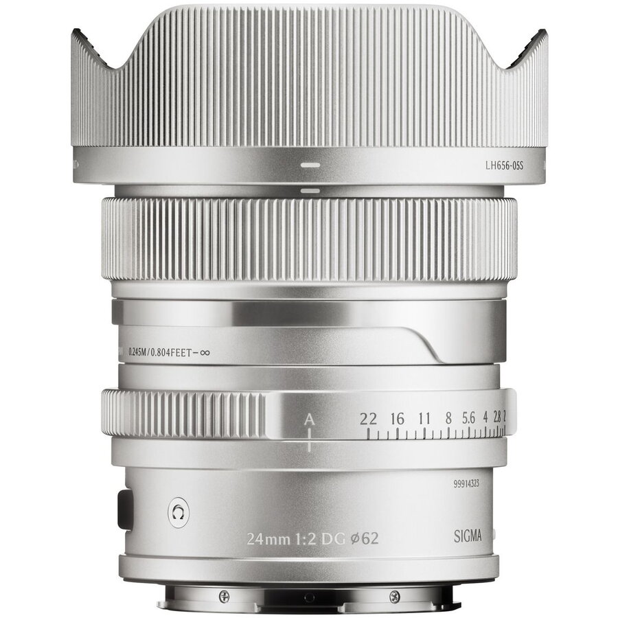 Obiectiv Foto Mirrorless Montura L 24mm F2 DG i-Series Silver