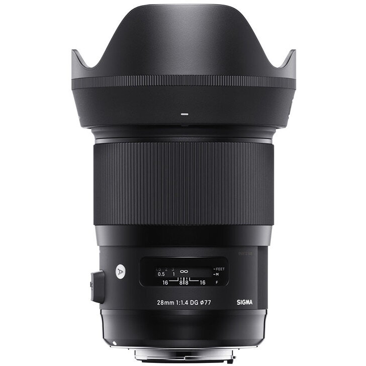 Obiectiv Foto pentru Panasonic L-Mount 28mm F1.4 DG HSM Black