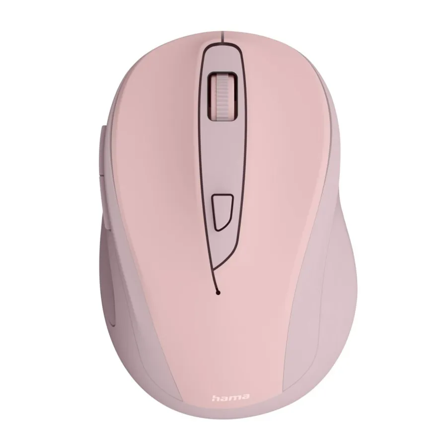Mouse Wireless Hama WM-400 Ergonomic RF 2.4GHz Roz
