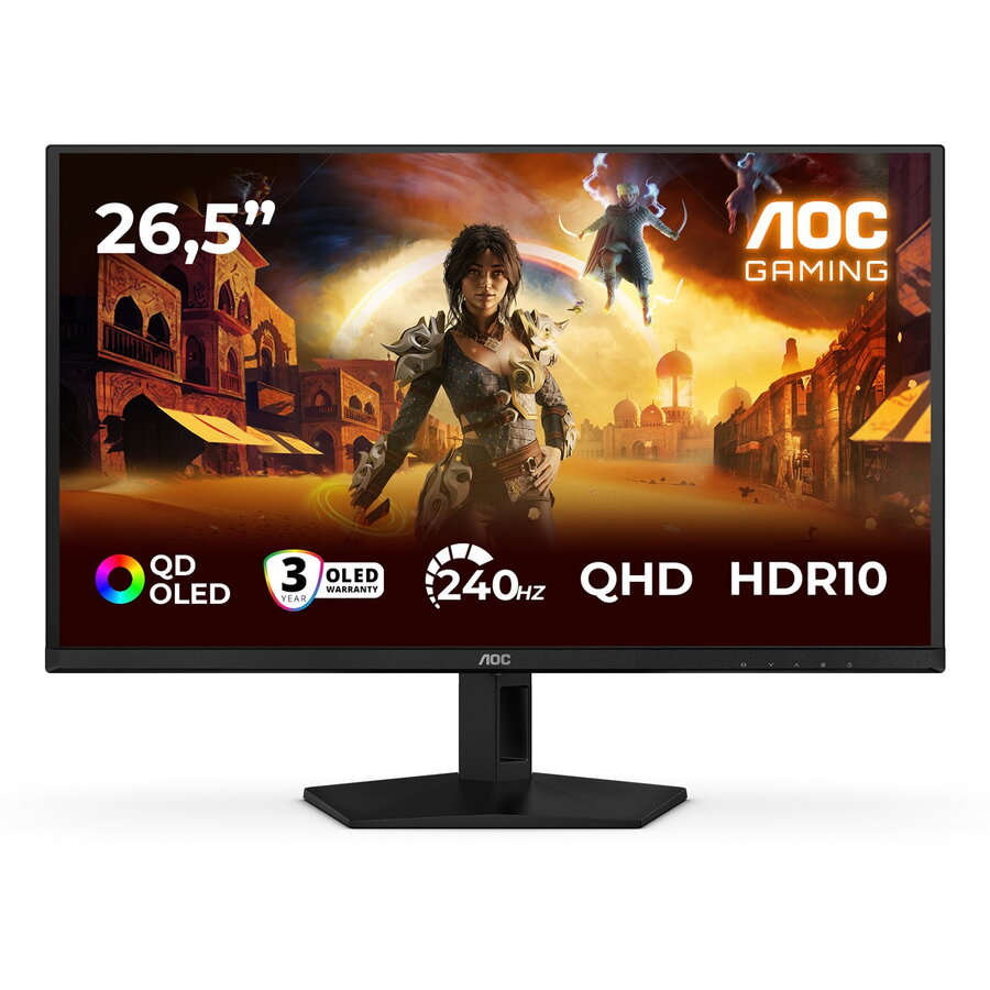 Monitor G4 Q27G41ZDF 26.5inch 2560 x 1440 Quad HD QD-OLED Negru