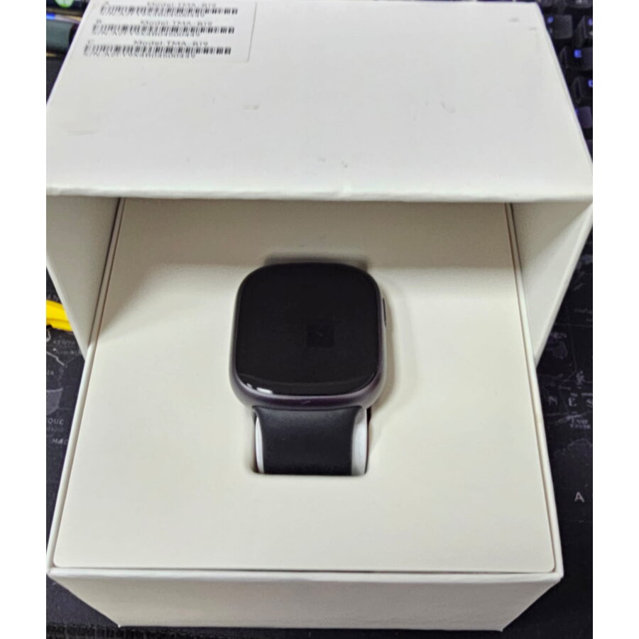 Smartwatch Resigilat Watch 4 Ecran AMOLED 1.75Inch  Bluetooth 451mAh Negru