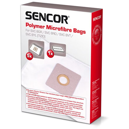 Aspirator SET 5 SACI MICROFIBRA ASPIRATOR SVC 8