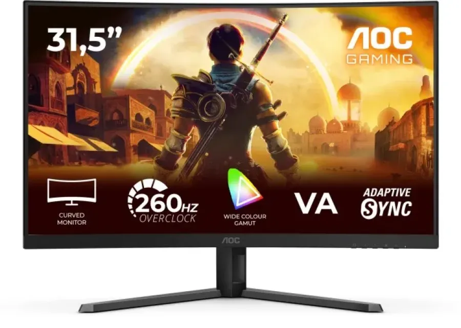 Monitor AOC C32G42ZE 260Hz OC Full HD VA 31.5inch Negru