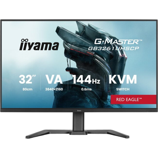 Monitor G-Master GB3261UHSCP-B1 Red Eagle 144Hz 4K VA 31.5inch Negru