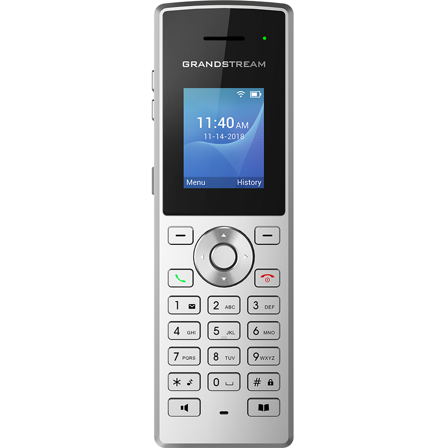 Telefon IP Profesional WP810 Wi-Fi Dual Band Baterie 1500mAh Argintiu/Negru