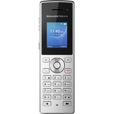 Telefon IP Profesional Grandstream WP810 Wi-Fi Dual Band Baterie 1500mAh Argintiu/Negru