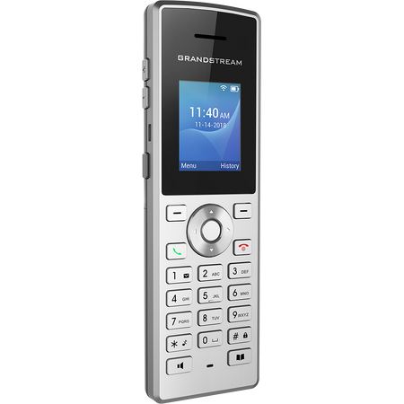 Telefon IP Profesional Grandstream WP810 Wi-Fi Dual Band Baterie 1500mAh Argintiu/Negru