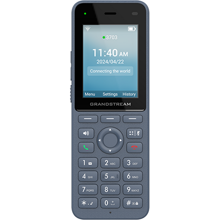 Telefon IP Profesional Grandstream WP826 Wi-Fi6 Dual Band Baterie 3000mAh Albastru