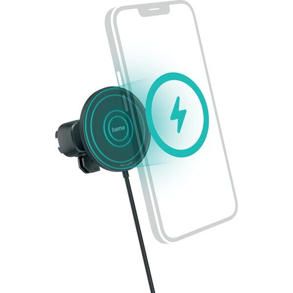 Incarcator Auto MagCharge Car FC15 Wireless pentru iPhone 15W Negru