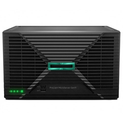 Server ProLiant MicroServer Gen11 Intel Pentium Gold G7400 RAM 16GB No HDD Intel VROC PSU 180W No OS Negru