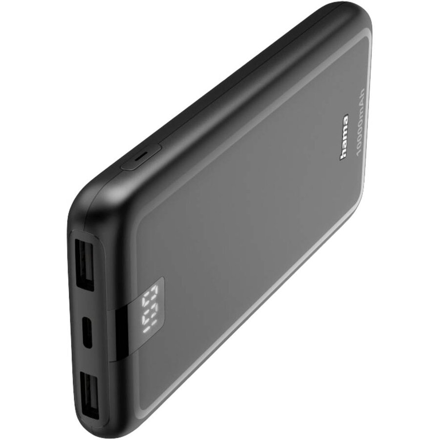 Acumulator Extern Performance 10 Capacitate 10000mAh 1x USB-C 2x USB-A Antracit