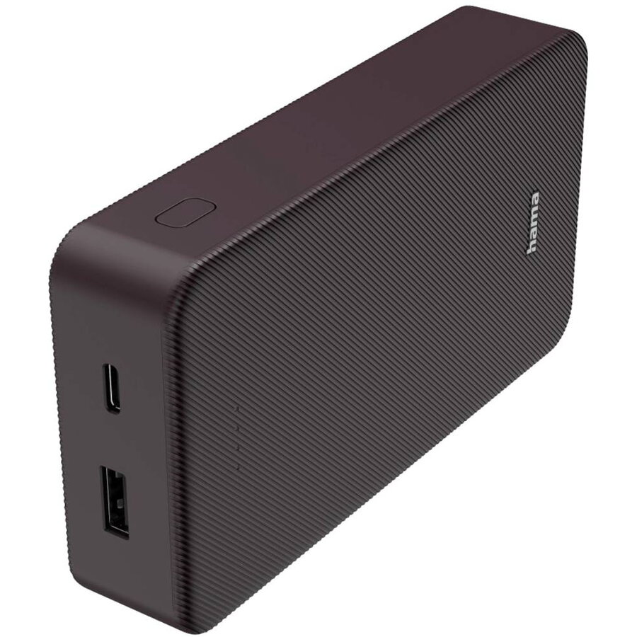 Acumulator Extern Colour 20 Capacitate 20000mAh 1x USB-C 1x USB-A Mov
