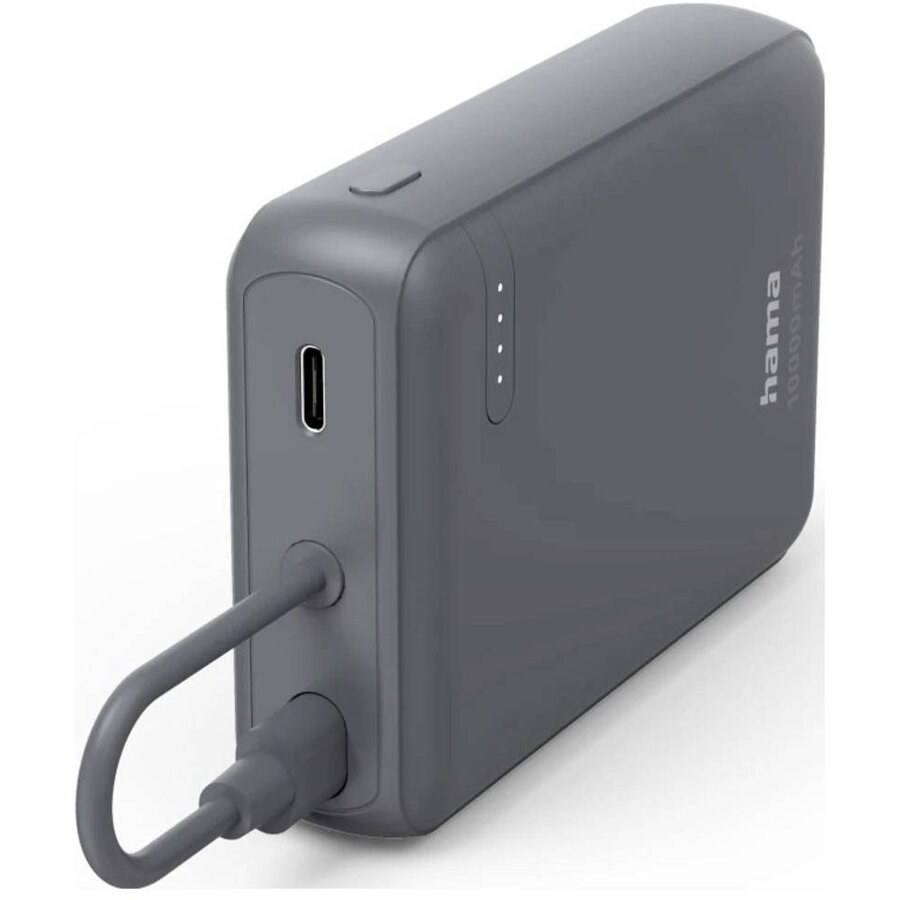 Acumulator Extern Travel Capacitate 10000mAh 2x USB-C Gri