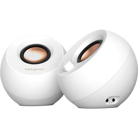 Boxe PC Creative 51MF1710AA003 Pebble PRO 2.0 Bluetooth 5.3 Iluminare ...