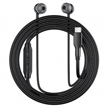 Căști Acefast Handsfree USB-C L8 Negru