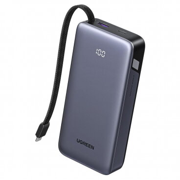 Baterie Externa PB536 (55988B) 20000mAh 45W QC + PD 1 x USB-A - 2 x USB-C Gri