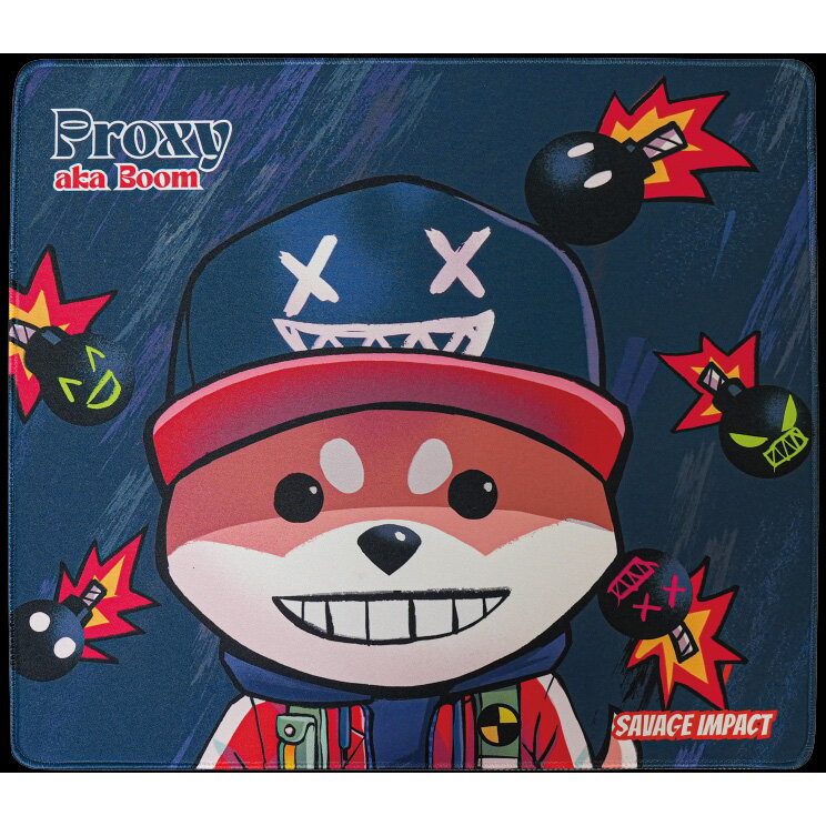 Mousepad Gaming Bloody BP-45 Proxy Boom Ink Cauciuc Material Textil 452 x 400 x 5mm Imagine BP-45 Proxy Boom Ink Multicolor