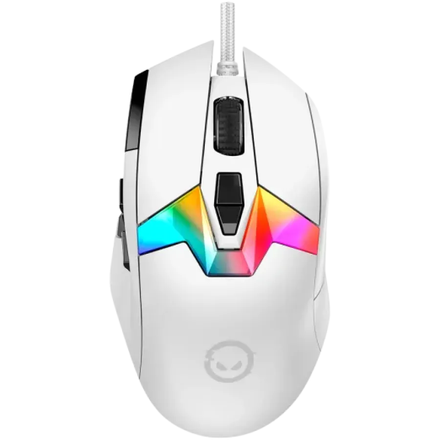 Mouse Lorgar RGB 26000DPI Alb