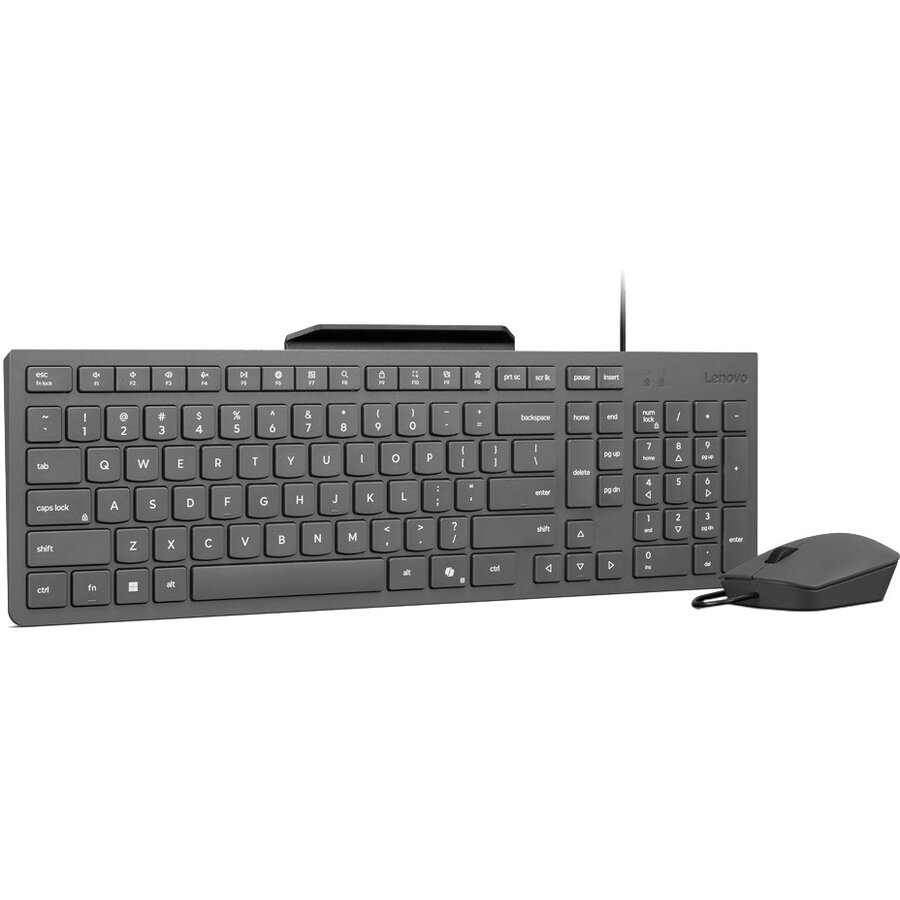 Kit tastatura si mouse USB-A Wired Combo US English GX31R09775 Negru