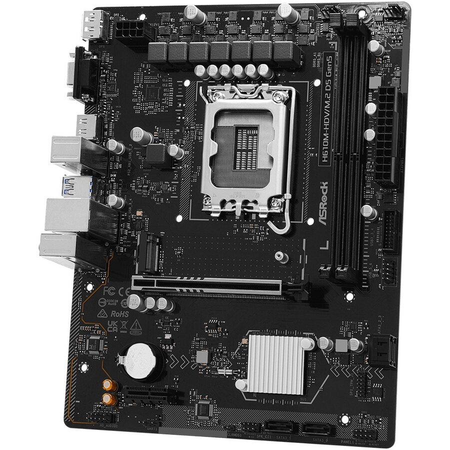 Placa de baza Asrock H610M-HDV/M.2 D5 GEN5 — imaginea 5