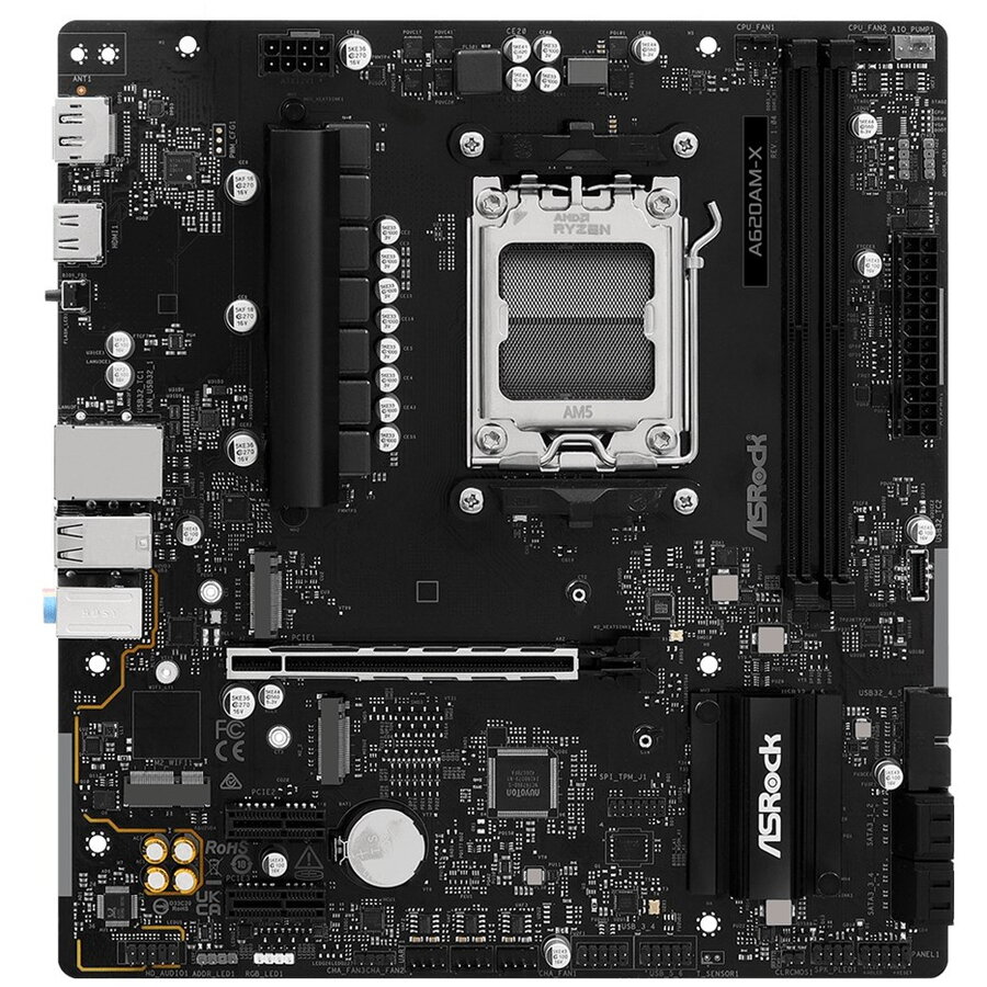 Placa de baza A620AM-X AMD A620 Socket AM5 micro ATX