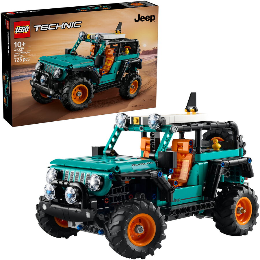 LEGO SUV-ul Jeep® Wrangler Rubicon Numar piese 723 Varsta 10 + ani ...