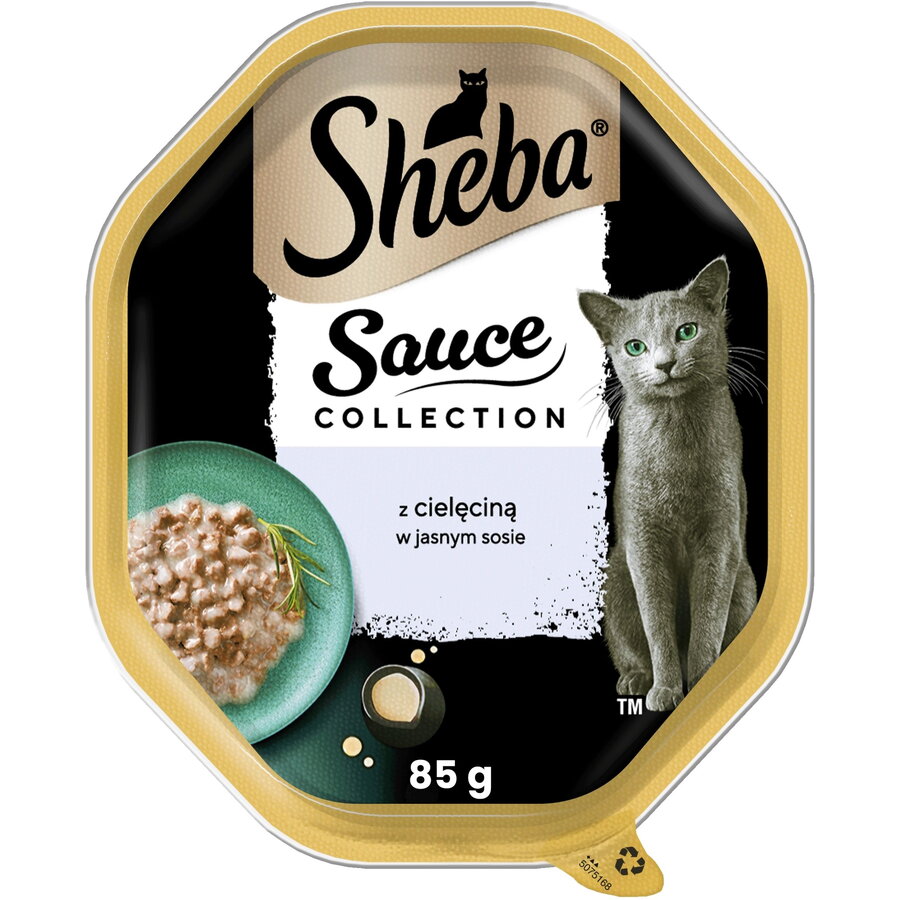 Hrana Umeda pentru Pisici Sheba Sos Vitel 85g
