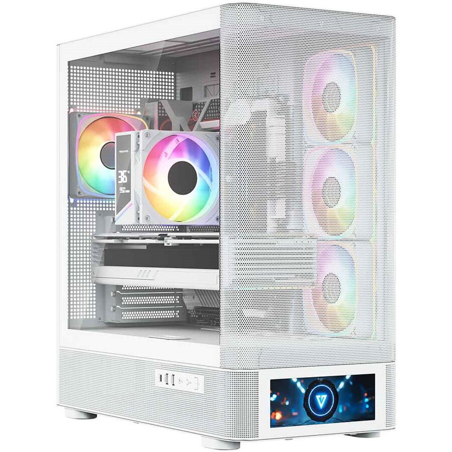 Carcasa Volcano Volcano AQ500 ARGB Midi White
