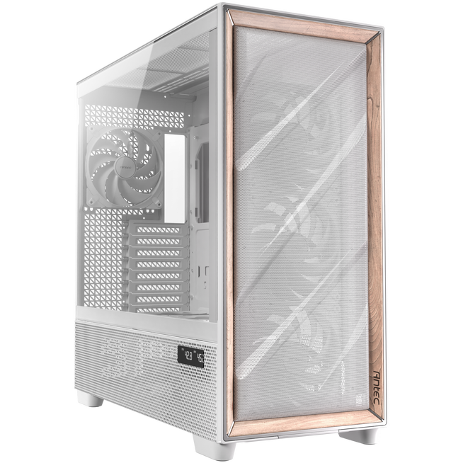 Carcasa Flux Pro Full-Tower E-ATX Tempered Glass Alb