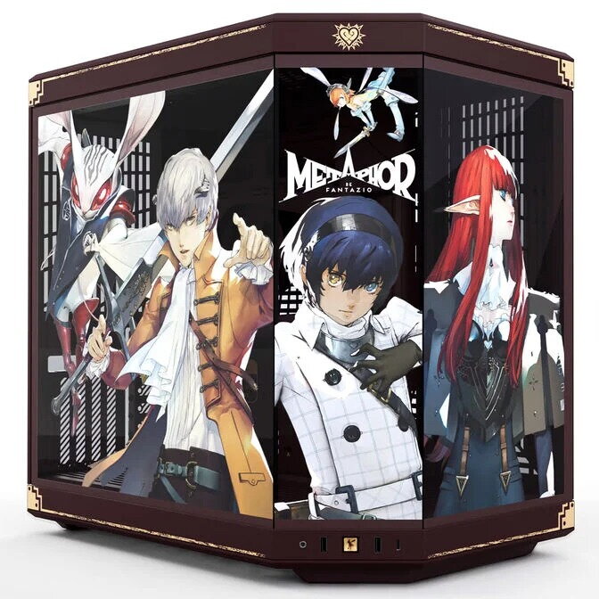 Carcasa Y70 Metaphor: ReFantazio Midi-Tower E-ATX Tempered Glass Visiniu