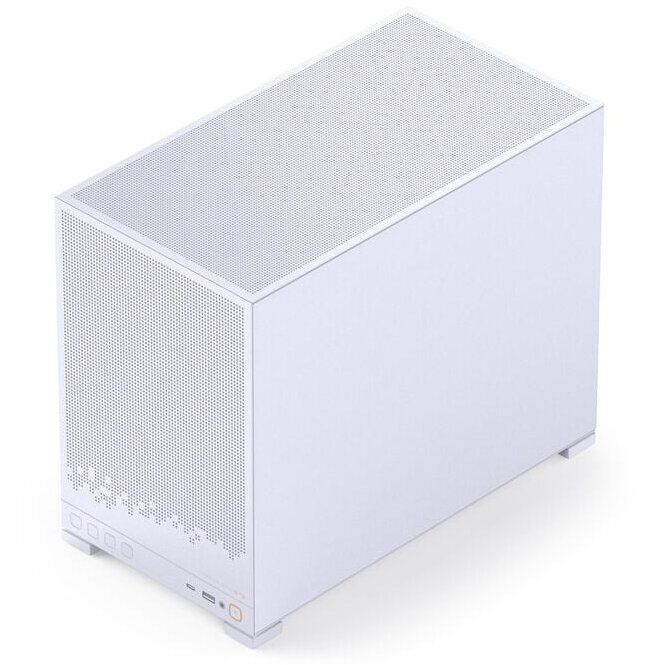 Carcasa D32 STD White Mini mATX Tempered Glass Alb