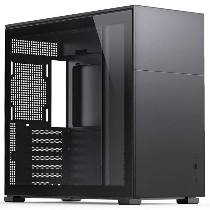 Carcasa D41 ATX Tempered Glass Negru